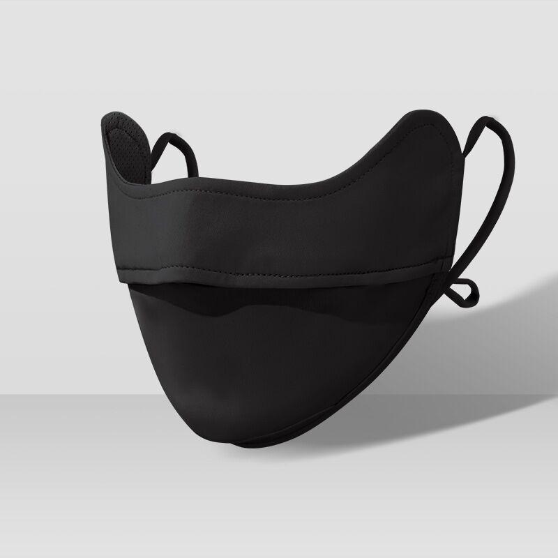 Унисекс УФ-блокирующая солнцезащитная маска Ice Silk на все лицо