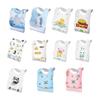10Pcs Disposable Feeding Bib Cotton Bib for Toddlers Newborns Cotton Drooling Apron Baby Burp Cloths Feeding Bib