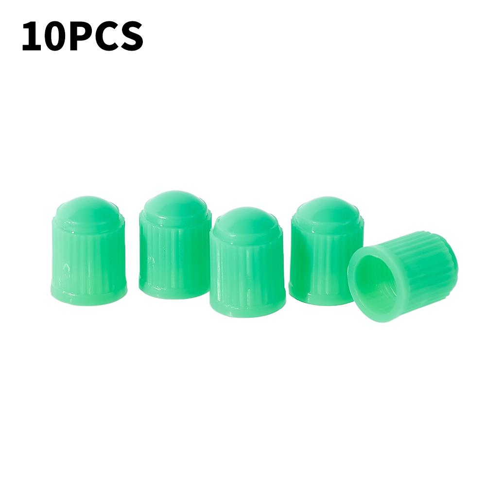 10PCS Valves Tyre Stem Air Caps Dustproof Caps Car Tire Valve Stem Caps Car Truck Bike Wheel Tires Caps for American Valves