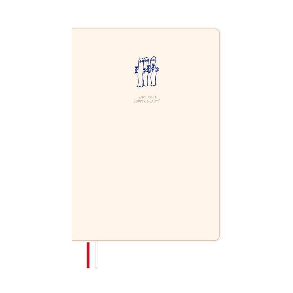 Daigo 2026 Moomin Weekly December 2025 Start Planner, Vertical, B6, Hattifatteners, Ivory, E6217,