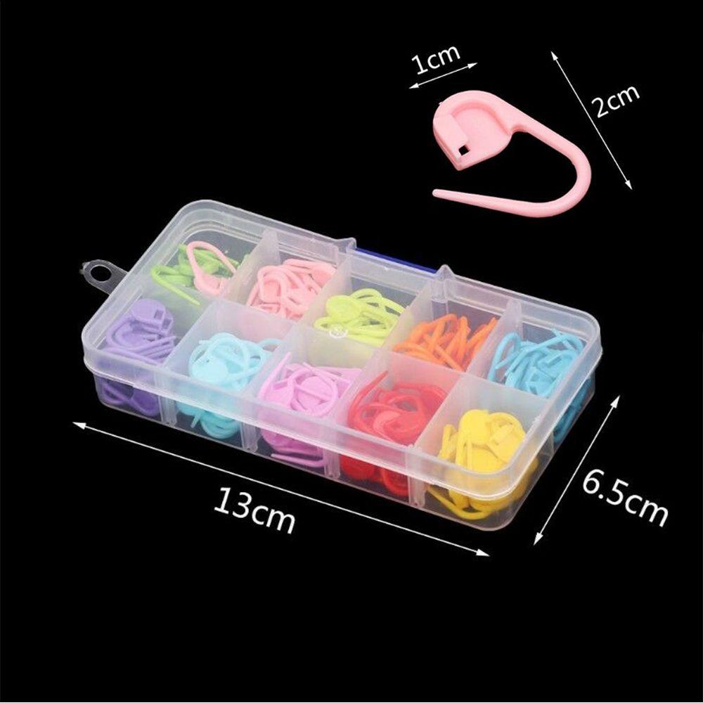Locking Stitch Markers Craft Knitting Accessories Needle Clip Sewing Supplies Crochet Hook Kits