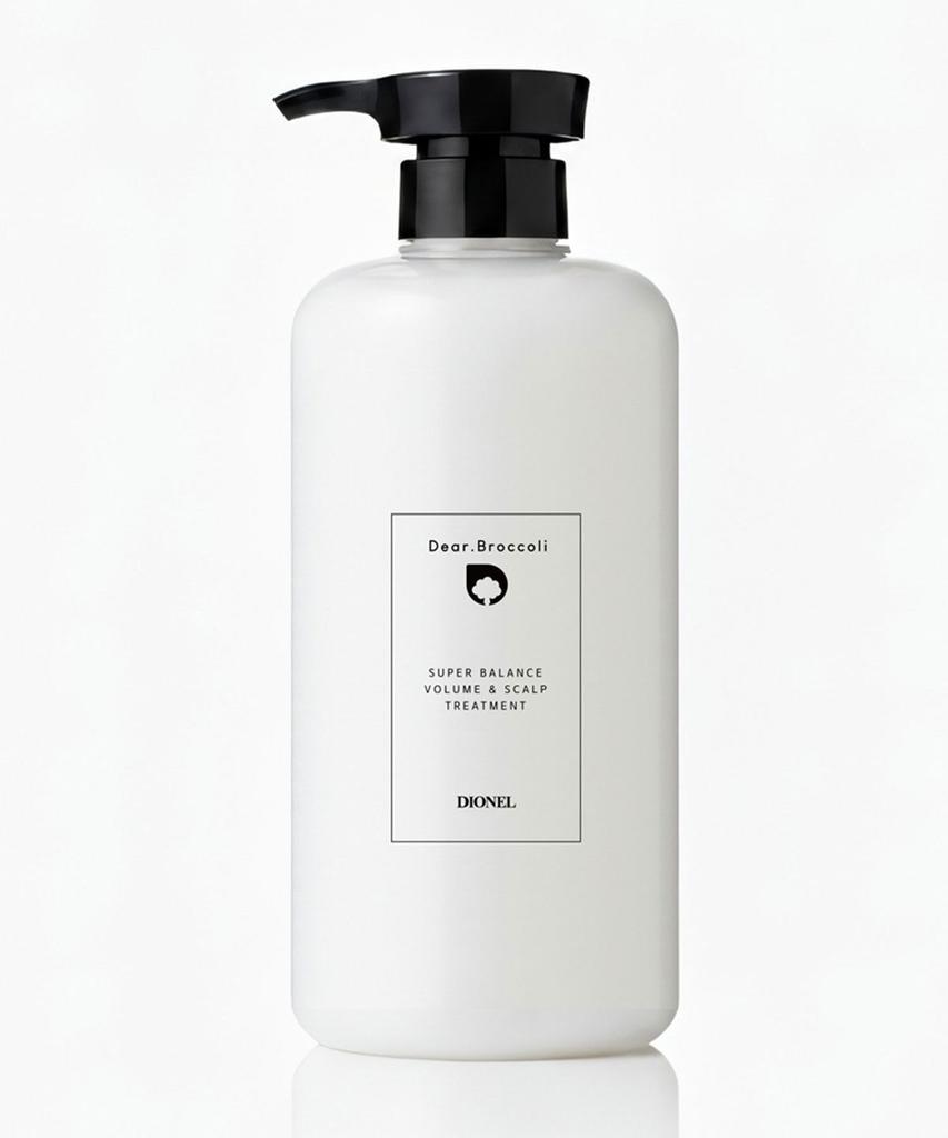 Dear Broccoli Super Balance Volume & Scalp Treatment 750ml (2 bottles)