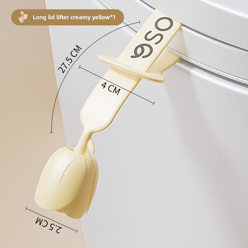 Креативная ручка-подъемник крышки унитаза с защитой от грязи
