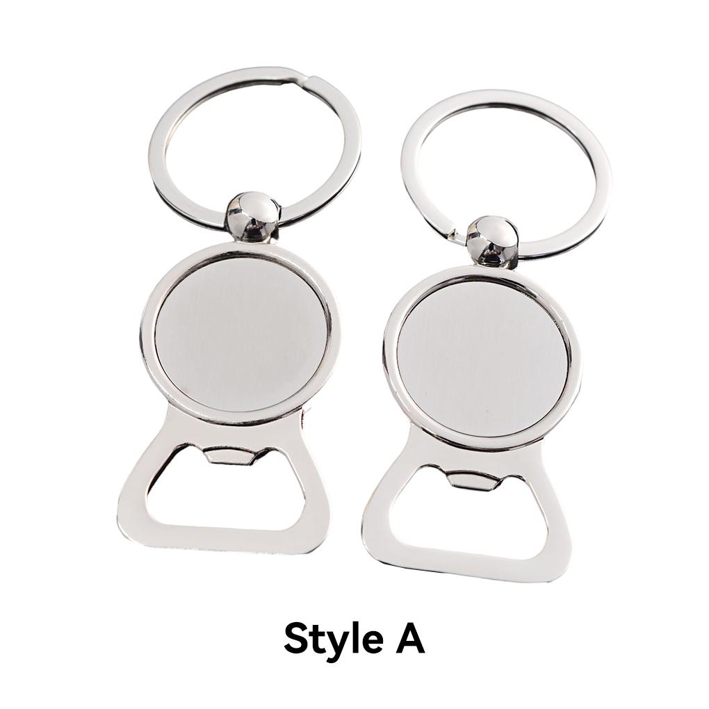 Брелки для ключей Украшения для доски DIY Брелок Износостойкий Водонепроницаемый Двусторонний Открывалка для бутылок Брелок для ключей с термопередачей