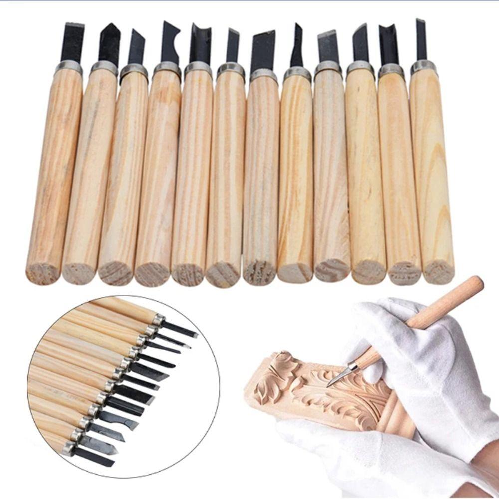 3/6/8/12 шт профессиональные столярные стамески прочные деревообрабатывающие инструменты сверление по дереву