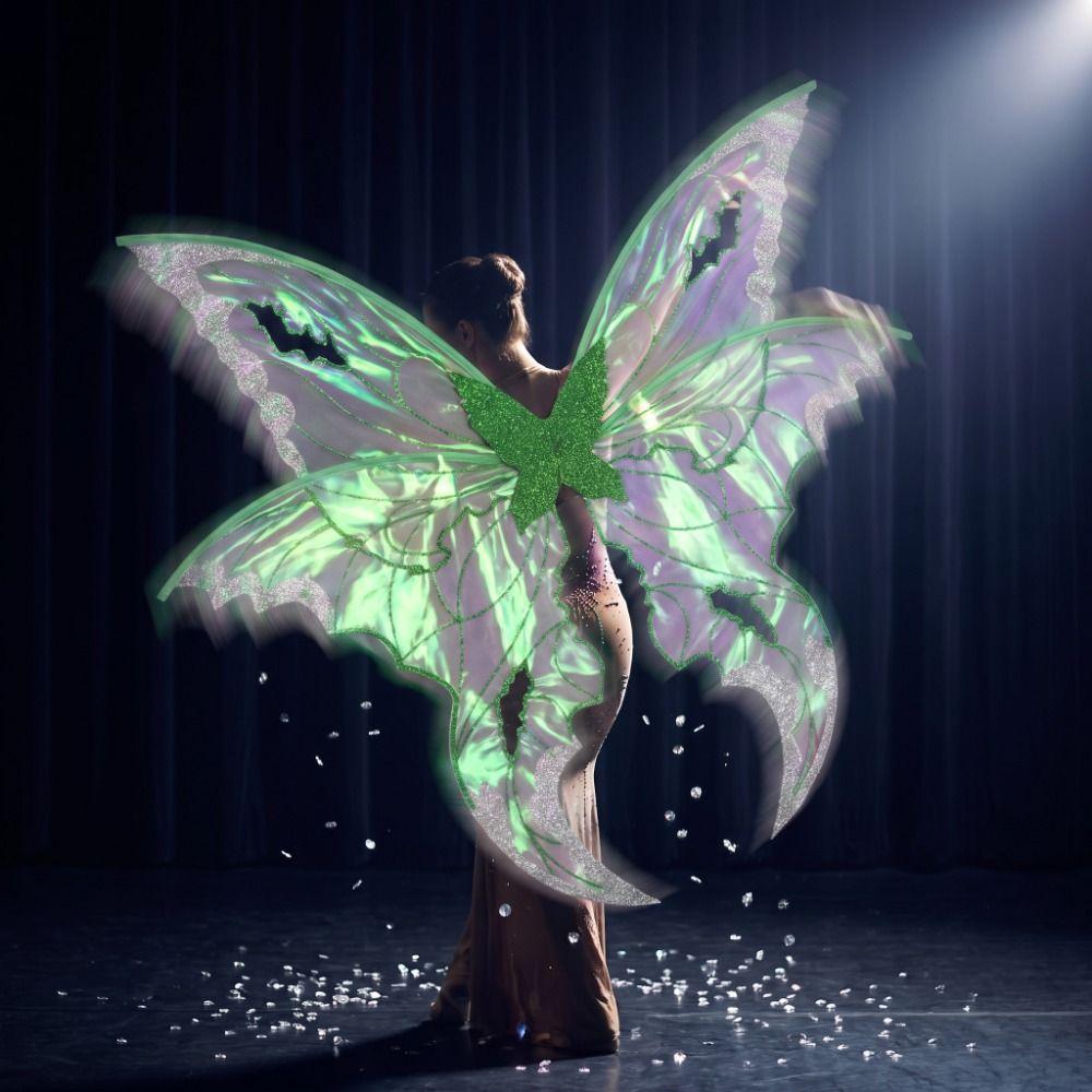 Fluttering Wings Fairy Butterfly Wings Creative Elf Wings Costume Dress Up Wings Set  Photo Prop