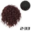 MISS WIG Synthetic Claw Clip In Bun Ponytail Wig Extension Wavy Curly Drawstring Ponytail Wig For Elegant Women Daily Wear