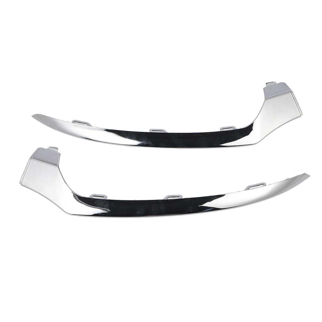 2 шт. хромированная нижняя отделка переднего бампера 2058851374 замена для Benz C-Class W205 C205 A205 S205