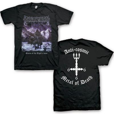 2026 Dissection Storm of The Light's Bane Футболка Черная Высококачественная Роскошная Для Мужчин и Женщин Топ Y2k
