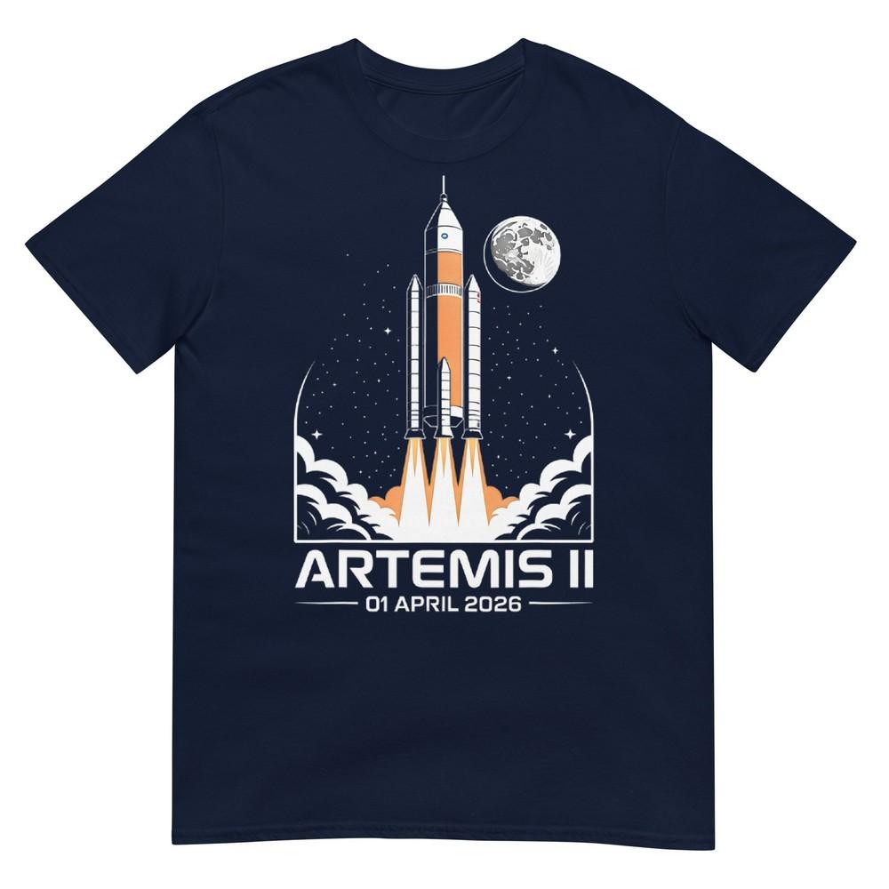 Artemis Ii Launch To The Moon Space Mission April 2026 TShirt