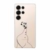 Clear Case For Samsung S25 Ultra 5G Case Clear Back Cover Animal Painting Soft Bumper For Galaxy S25Ultra Transparent Soft Funda