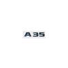 3D ABS глянцевые черные буквы A35 A45 A45S Turbo 4matic эмблема для Mercedes Benz AMG автомобильное крыло багажника сзади W176 W177 наклейка с логотипом