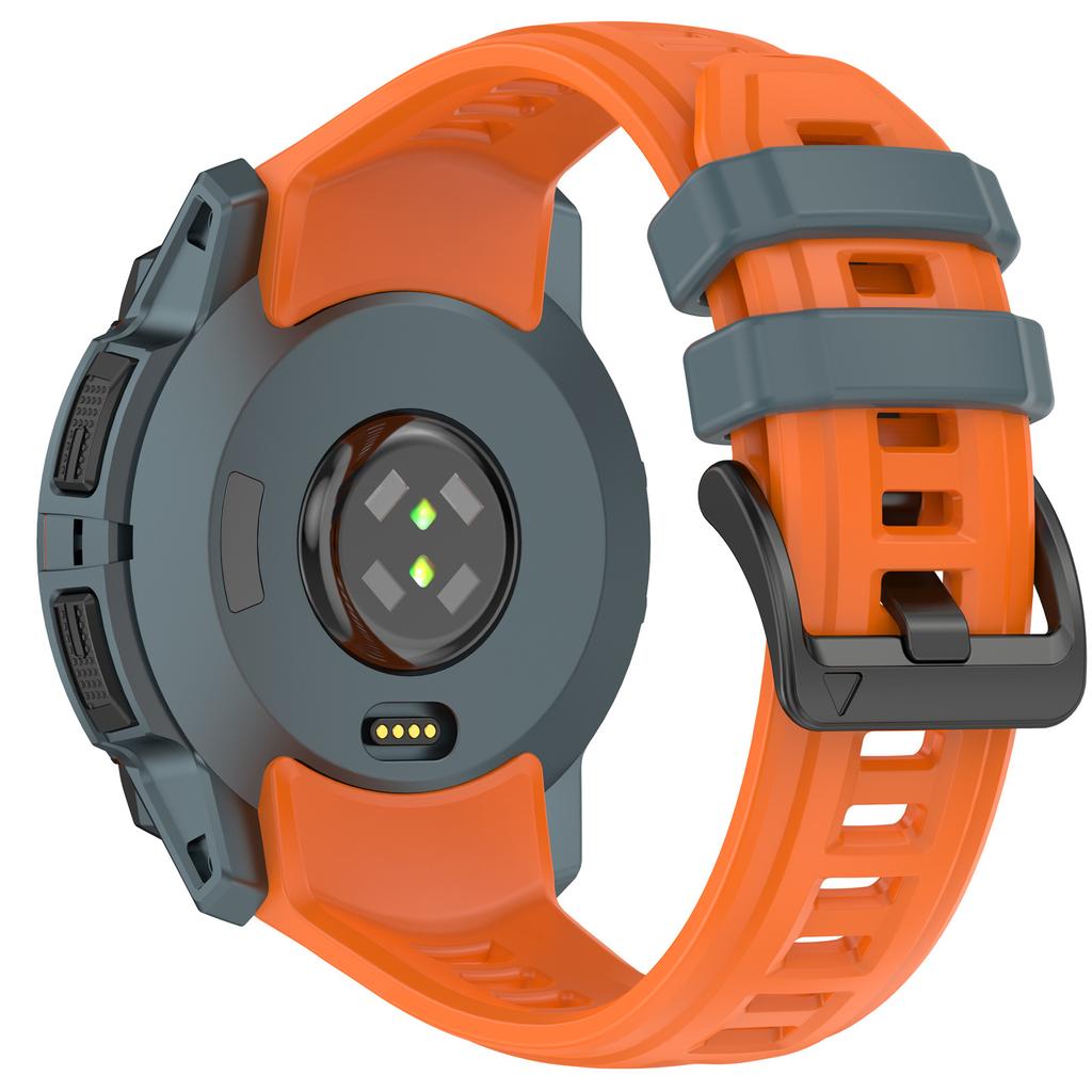 For Garmin Instinct 3 45mm Watch Band 22mm Silicone Replacement Strap