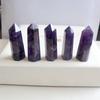 Exquisite Natural Purple Dream Amethyst Quartz Crystal Stone Point Hexagonal Wand