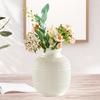 Plastic Flower Vase Indoor Outdoor Real Floral Dried Flower Holder Modern Arrangement Container Living