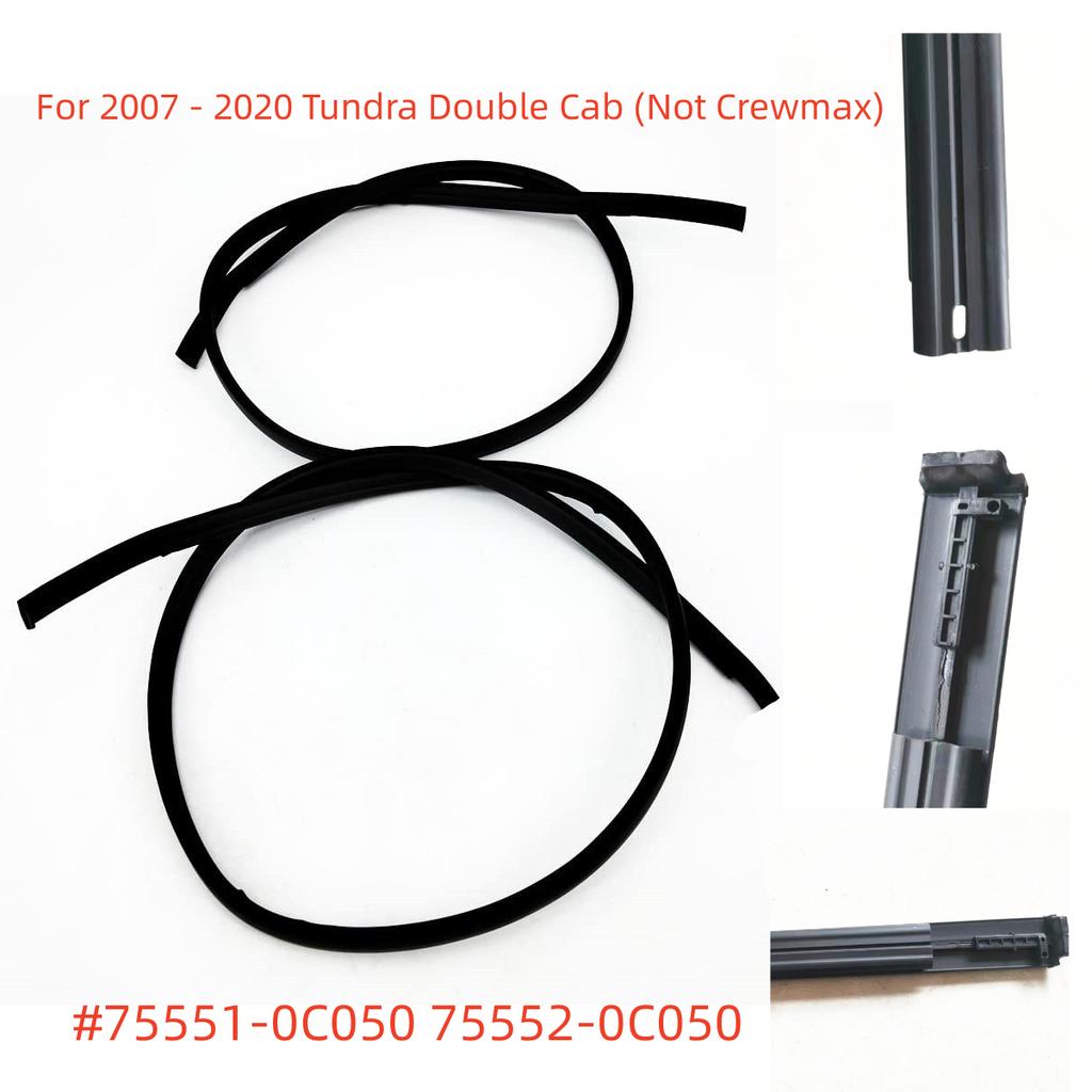 Уплотнители молдинги крыши для 2007-20 Toyota Tundra Double Cab 75551-0C050