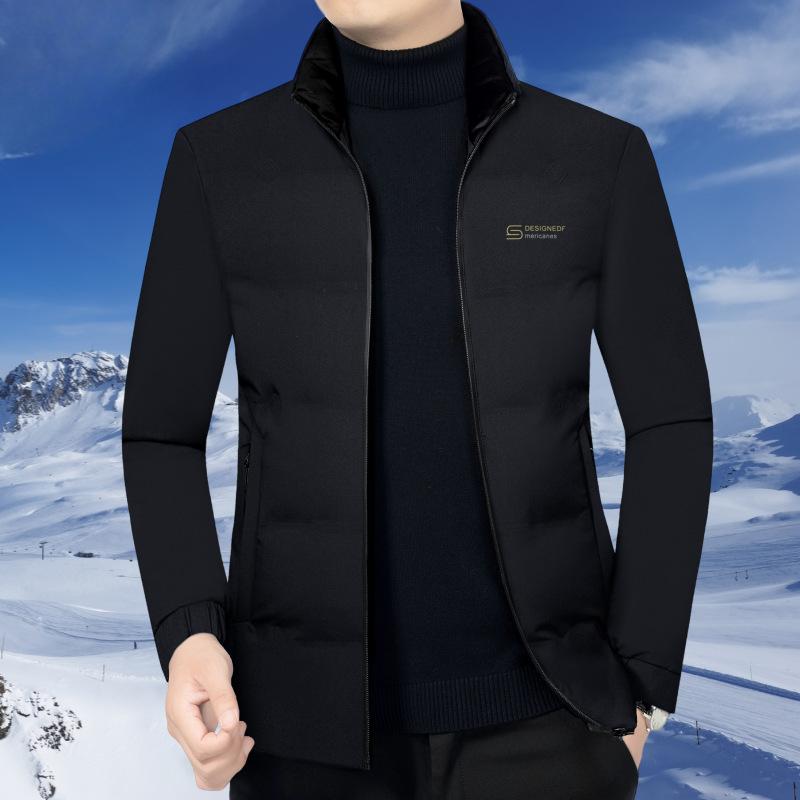 Мужское хлопковое пальто осень-зима новый стиль хлопковое пальто воротник стойка утолщенная теплая хлопковая куртка зимняя куртка