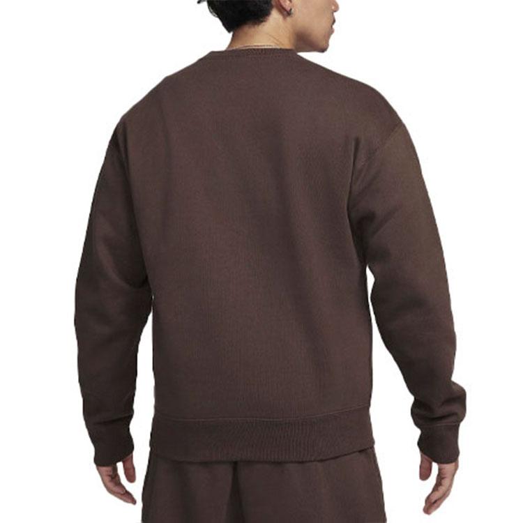 Nike Solo Swoosh Sweatshirt Men's Brown DX1362-237