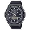 G-SHOCK 100 метров водонепроницаемые на солнечной батарее Кварцевые часы с ремешком из смолы мужские черный циферблат AQS820W-1AV