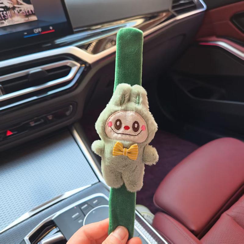 6 ФОТО Мультяшный Лабубу Слэп Снэп Обертывающий Наручный Браслет Милые Забавные Игрушки Детское Украшение для Руки-Кольцо