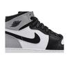 Air Jordan 1 Retro High OG BG 'Barons' (Unisex) White / Black-Wolf Grey Kids' Basketball Shoes 575441 104