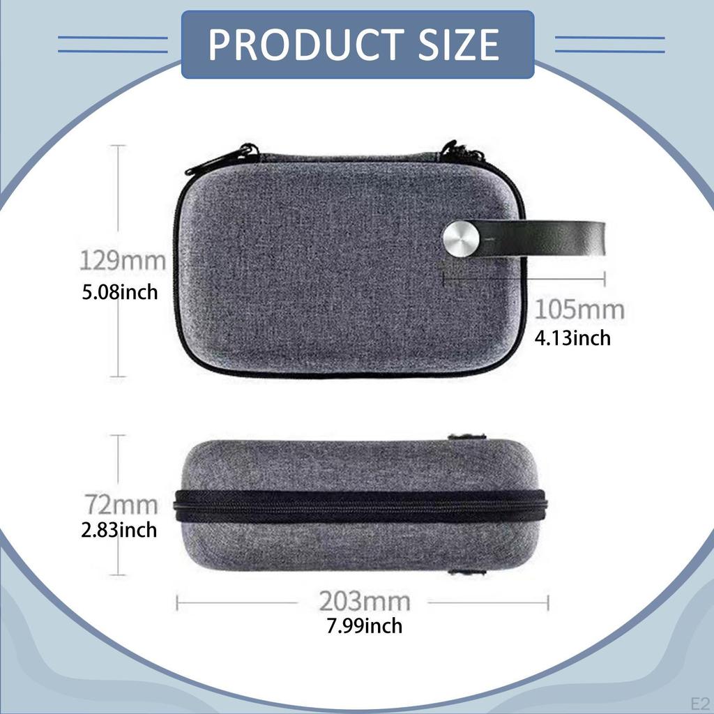 Chargers Case Carrying Bag Electronic Accessories Versatile Cable Organizer Small