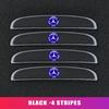 FA024pcs Car Anti Collision Strips Body Door Protector Stickers For Mercedes Benz W211 W124 W176 W177 C180 C200 C260 C300 GLC CLE