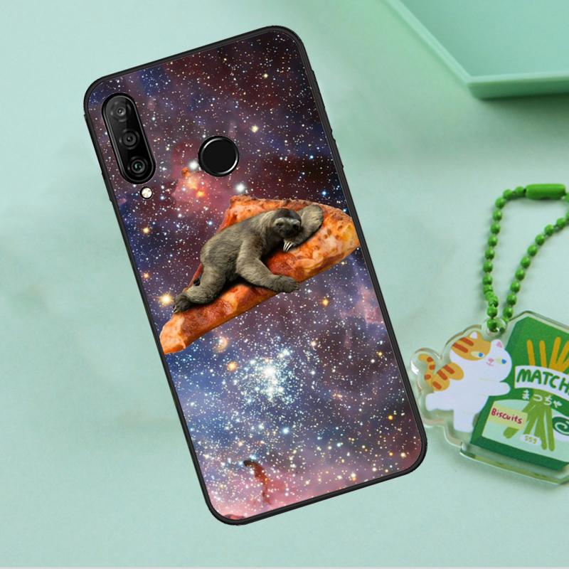 Милый Кавайный Лицо Ленивца Для Huawei Nova Y90 Y70 Y60 Y61 Y91 Y72 9 10 SE 12i 12s 11i 5T P60 Pro P20 P30 P40 Lite Чехол