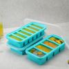 Creative 2/4/6 Grid Silicone Freezer Molds Non-toxic Fresh-keeping Meal Prep Container with Lids Wine Ice Blocks Maker Bar Pub