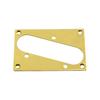 Durability Chrome Plated Pickup Mounting Bracket 4 Stainless Steel Screws Compatible With Guitar Bridge Pickups