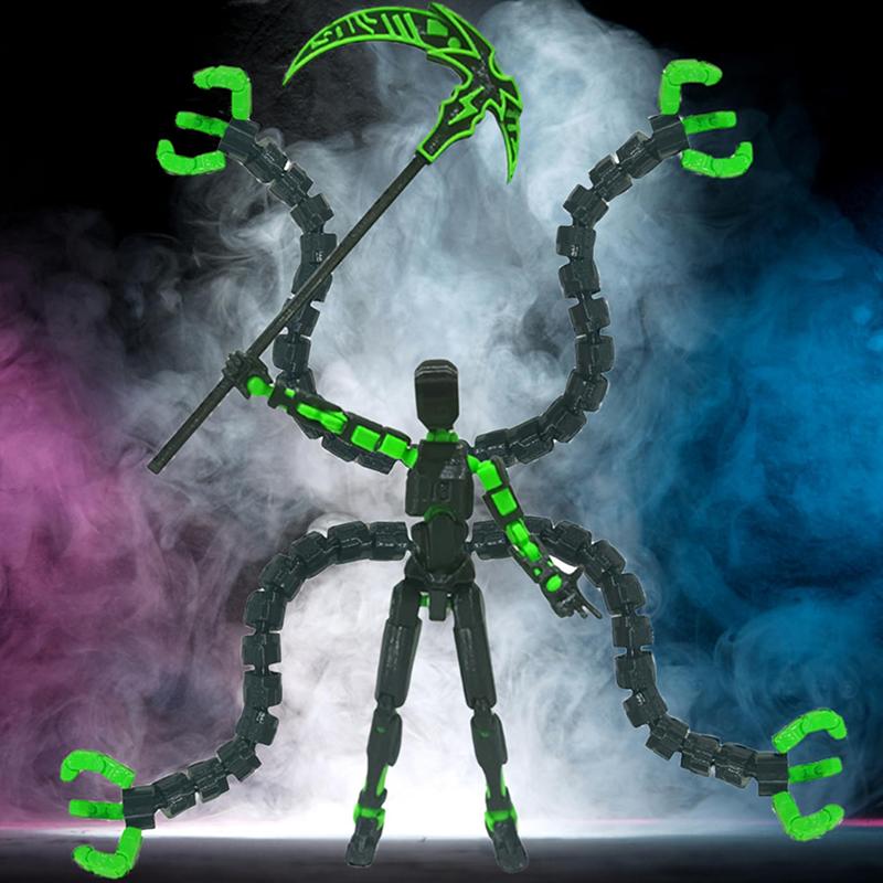 Фигурка Titan 13, 3D-печатный многосочлененный подвижный робот T13 с полной артикуляцией Фигурка Lucky 13 Nova 13 Action