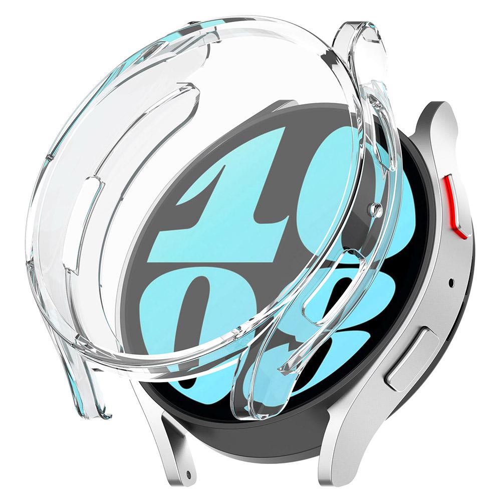 Electroplated TPU Protective Case For Samsung Galaxy Watch 6 40mm 44mm Full Screen Protector Shell Bumper