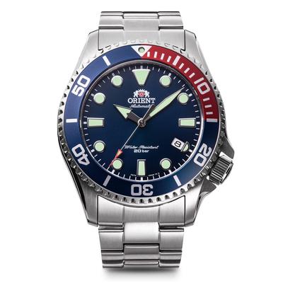 Часы Orient Mako Automatic для дайвинга с японской гарантией, мужские, темно-синие, RN-AC0K03L, Производителя