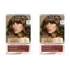 L'Oréal Excellence Крем-краска для волос 2 упаковки 6U Темно-русый Универсальные натуральные оттенки 6 Темно-русый EXCELLENCE Hair