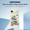 For iPhone 17 Air Case Christmas Tree Gifts Pattern Printing Straight Edge TPU Phone Back Cover