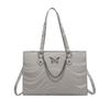 High-Grade Texture Large Capacity Bag New Popular Butterfly Explosive Chain Crossbody Bag Single Shoulder Tote Pack Design Sense