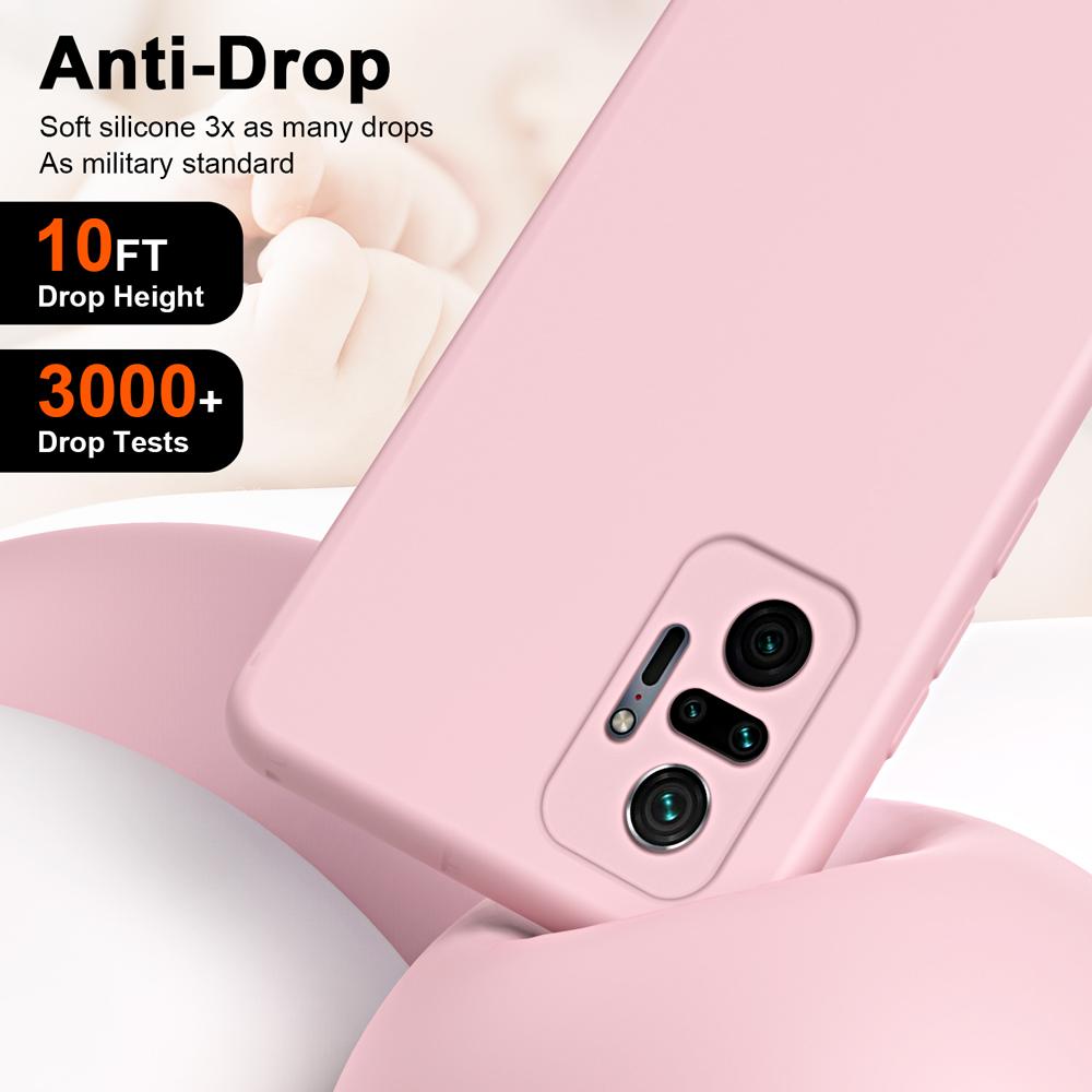 Силиконовый чехол для телефона Xiaomi Redmi Note 10 10s 10T 11 11s 12s 12 Pro Plus 5G Redmi 10A 10C 12C матовый чехол цвета конфеты