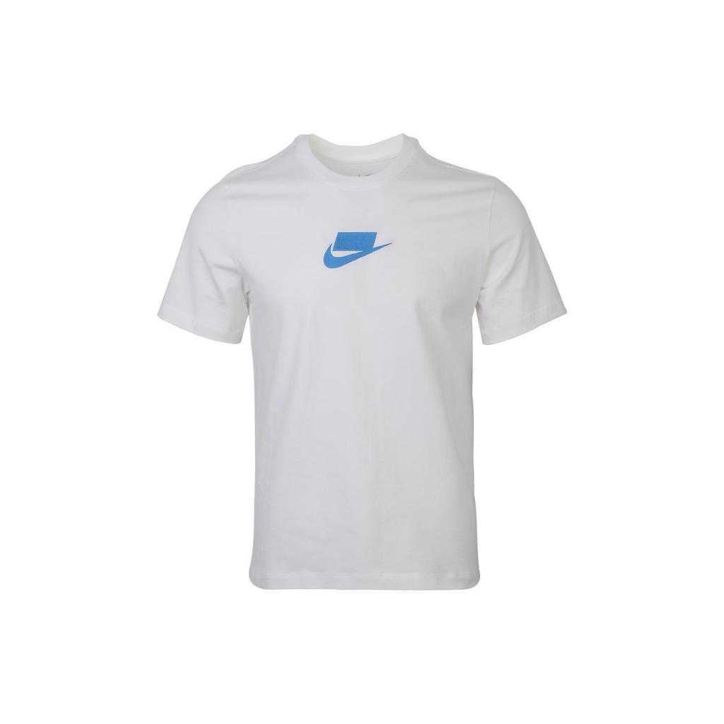 Nike Футболки Мужские Белые С Круглым Вырезом Умеренные CQ5347-100