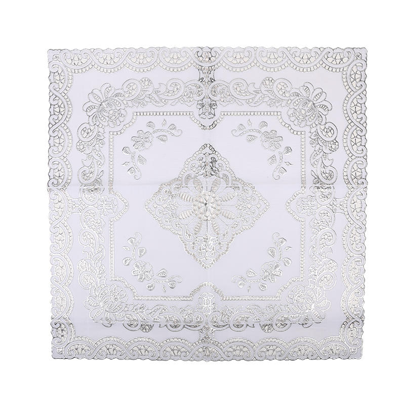 Аметистовая утолщенная скатерть круглая квадратная не стирающаяся маслостойкая скатерть противоскользящая крышка обеденного стола