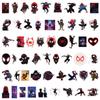 50Pcs Miles Morales Cartoon Graffiti Stickers Luggage Water Cup Stationery Scooter Laptop Refrigerator Decoration Diy Decals