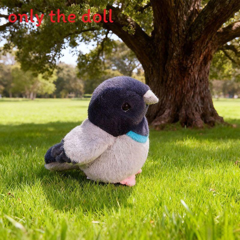 And Simulated Pigeon Sparrow Plush Toy Voice Design For Kids Birthday Present