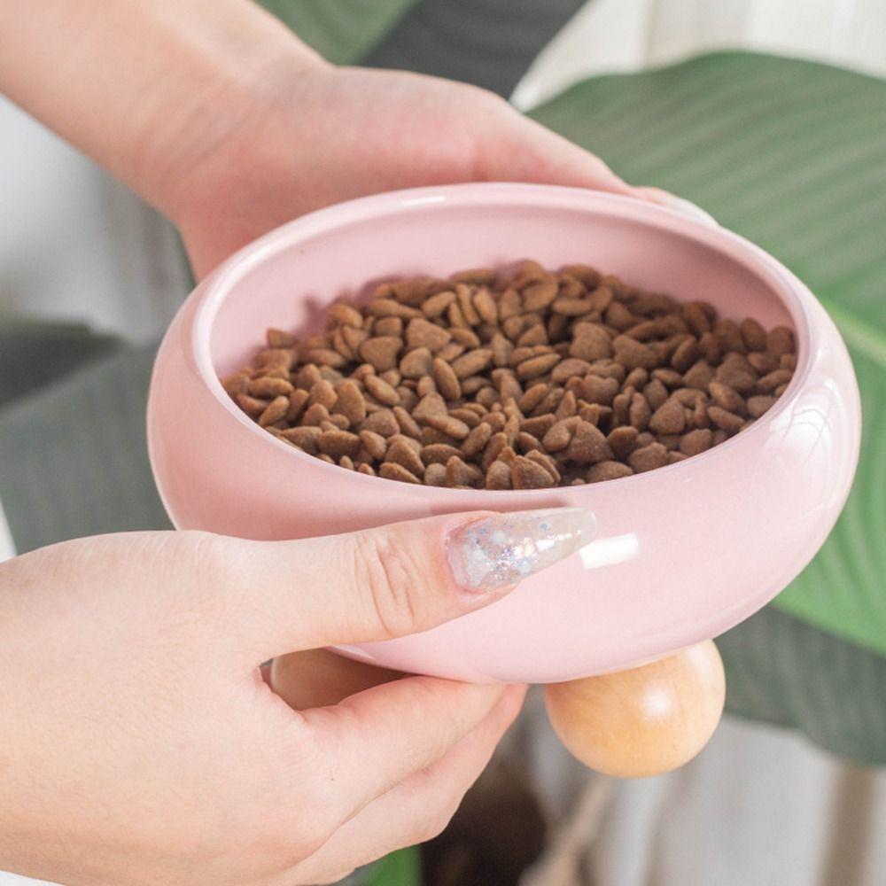 Милая миска для еды и воды для кошек Новейший дизайн Приподнятая миска для питомца Приподнятая круглая миска для котенка Собака