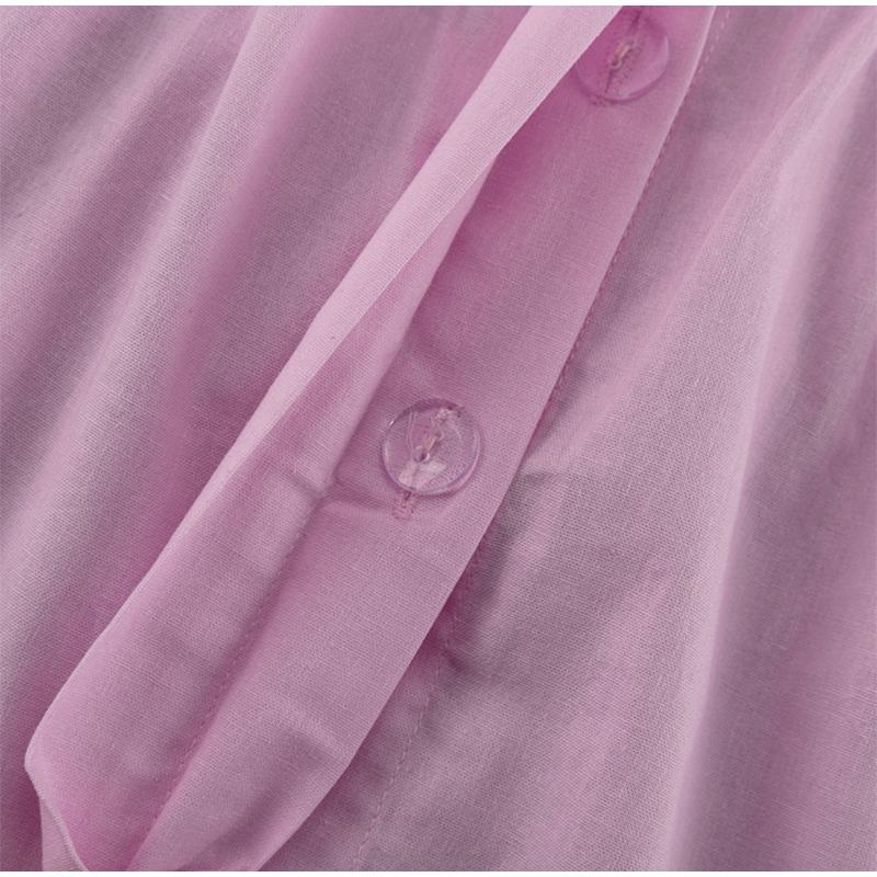 Cotton V-neck Sleeveless Top Women's Loose Vest Pants Set Solid Color Temperament Commut Two-piece Set Spring and Summer New