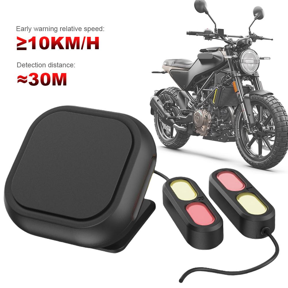 Motorcycle Blind Spot Radar Detection System Long Range Millimeter Wave Sensor Lane Change Assist System BSD System