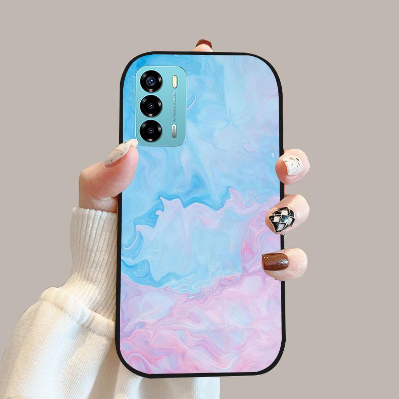 Для ZTE Blade V40 Vita Модный Чехол 8045 Мягкая Силиконовая Задняя Крышка Для ZTE Blade A72 Чехол A 72 4G Телефон Защитный Fundas Para