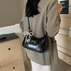 Новая наплечная сумка-мессенджер французская модная текстура подмышечная сумка с бантом женская сумка в стиле ретро подмышечная сумка
