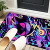 Gen-gar Neon Adventure Office Rug Chair Mat, Game Carpet, Suitable for Front Door, Bedroom, Living Room, Desk, Holiday Gift