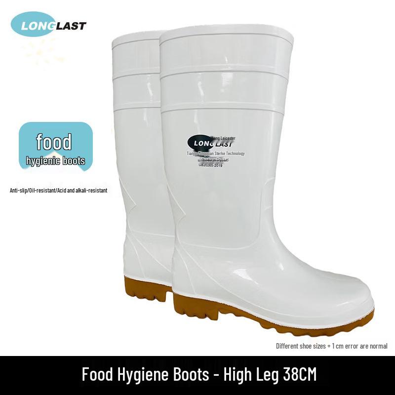 Langlaist Черные Водонепроницаемые Химически Стойкие Высокие Теплые Ботинки – Нескользящие Износостойкие для Рыбалки на Открытом Воздухе