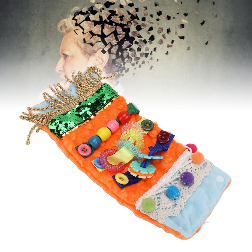Alzheimer Patient Sensory Toy Reduce Anxiety Fidget Wrist Cuff for Dementia Autistic Patients