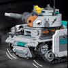 3D DIY Building Blocks - Micro Military Tank Kit Series: Rotates To Your Command, Imaginative Play, Ideal Assembly Toy for Kids
